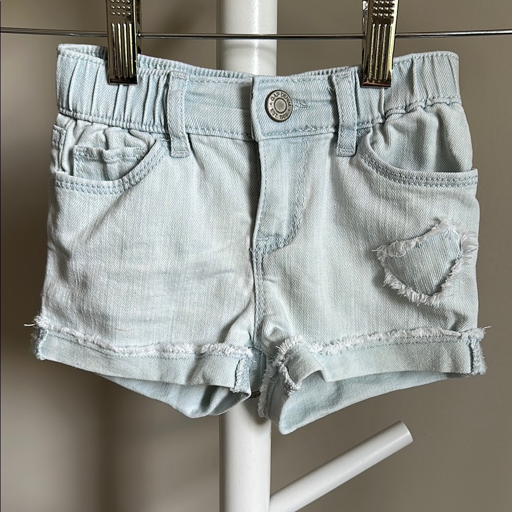 Gap Frayed Denim Jean Shorts Size 3